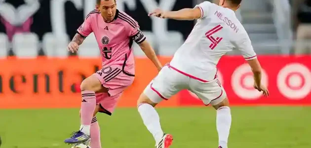 ميسي يغيب عن المباراة الثالثة تواليًا مع إنتر ميامي