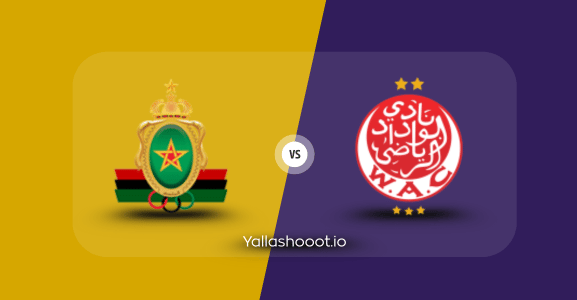 مشاهدة مباراة الوداد الرياضي والجيش الملكي اليوم السبت 03-05-2025 بث مباشر يلا شوت في الدوري المغربي
